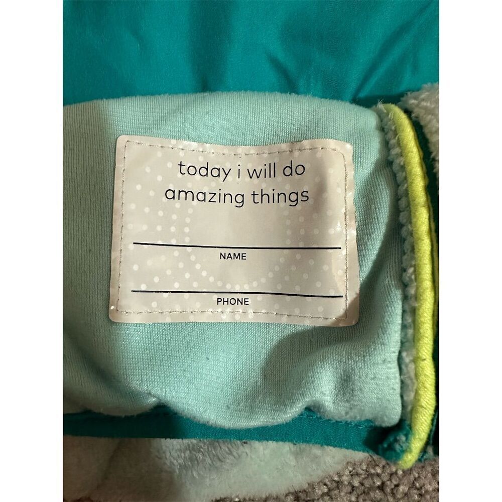 ☘️☘️☘️Champion Toddler Girls' Fleece Jacket Multicolor Size 2T Full Zip☘️☘️☘️ - Picture 4 of 7
